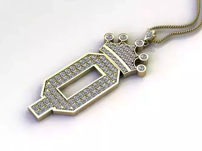 Q Letter Pendant