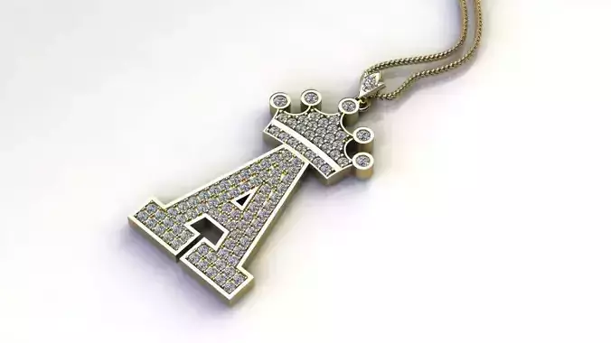 A Letter Pendant
