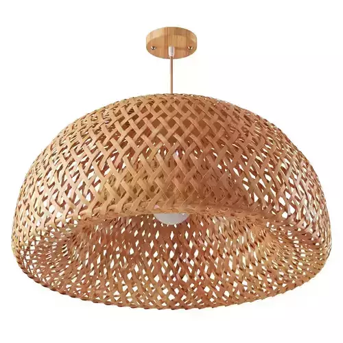 Bamboo Lantern Pendant