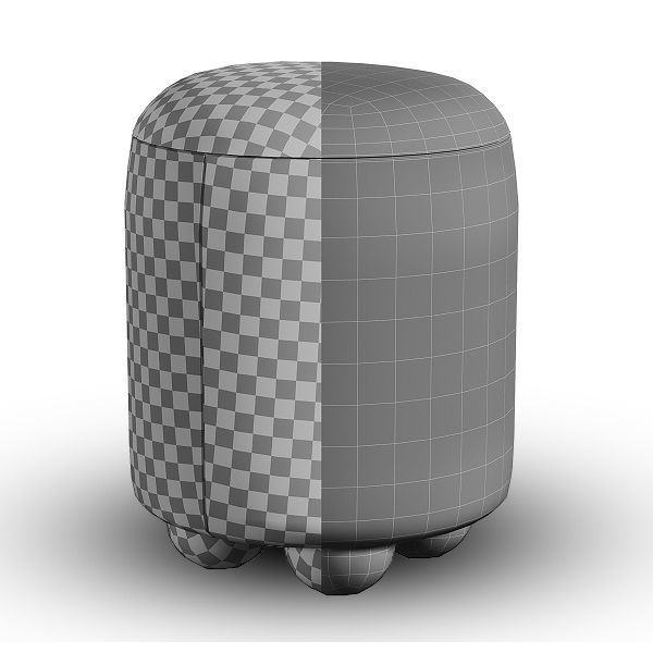 Puffs Fahri Mozu Orsetto 3D model_2
