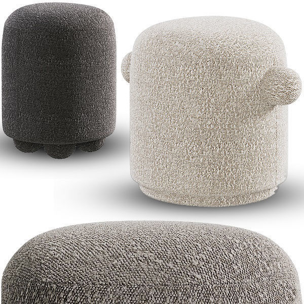 Puffs Fahri Mozu Orsetto 3D model_4