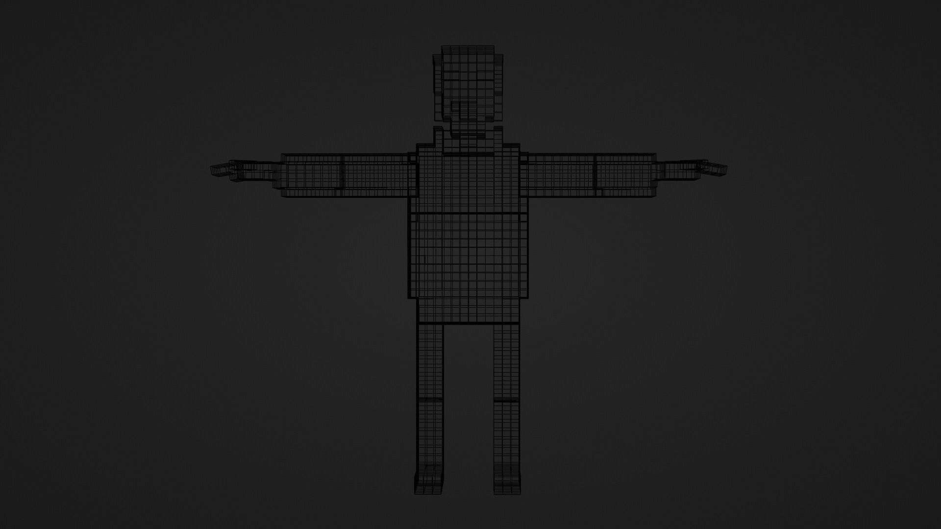 CIVILIANS 8 VOXEL CHARACTER Low-poly 3D model_7