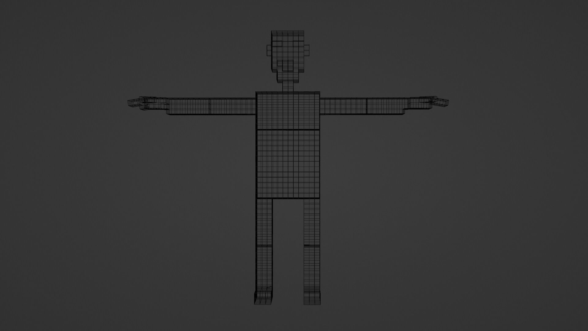 CIVILIANS 9 VOXEL CHARACTER Low-poly 3D model_7