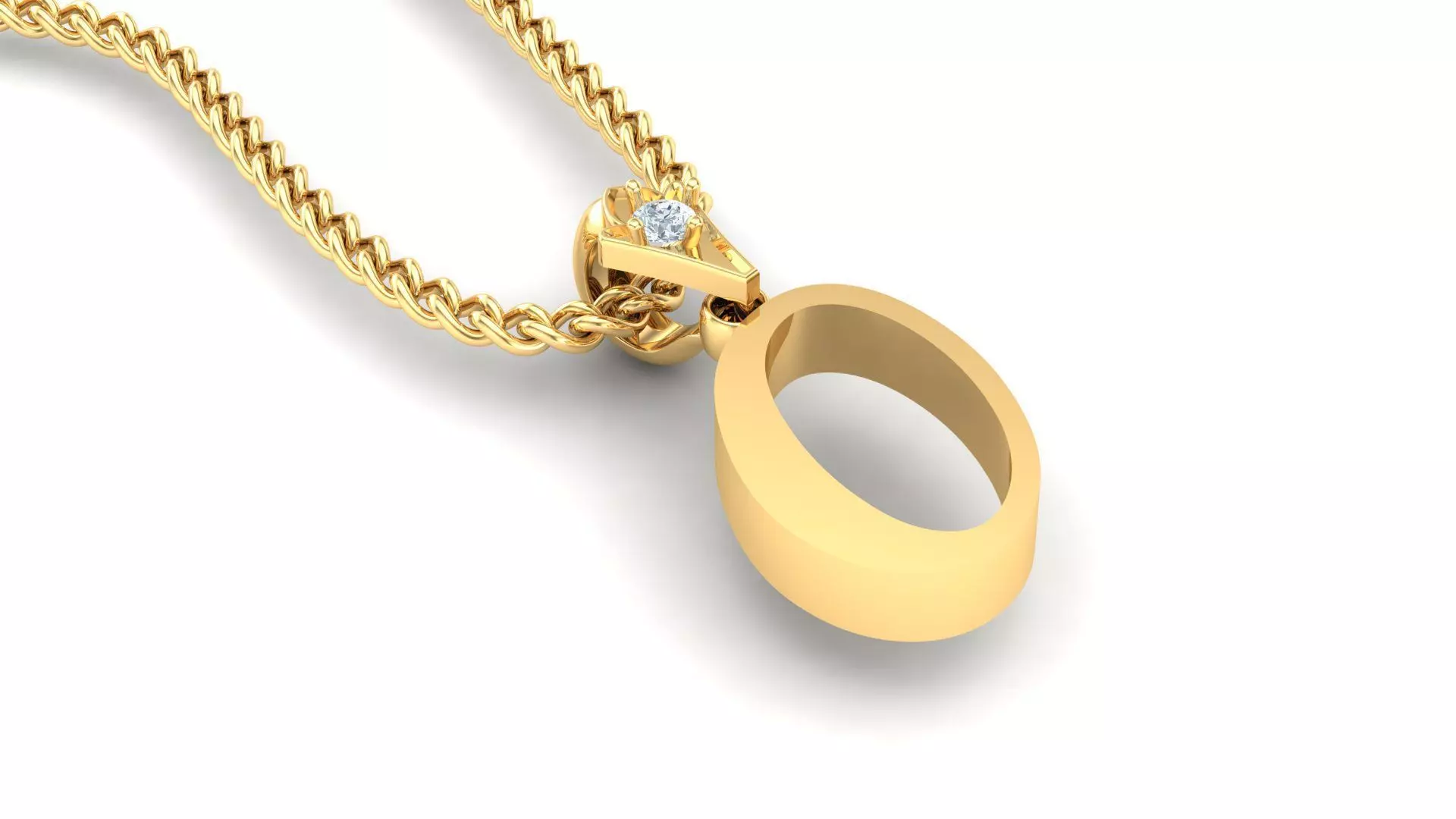 O Letter Version 3 3D print model_0