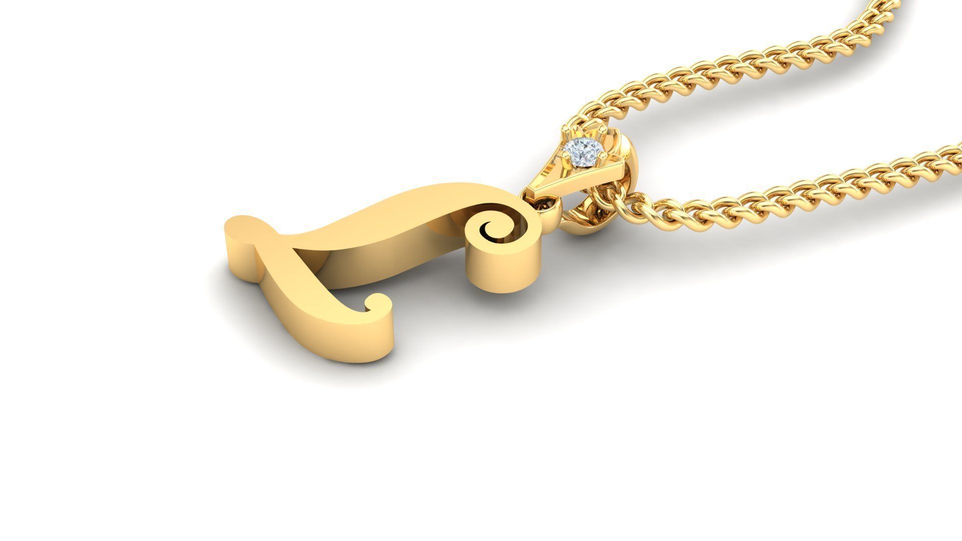 L Letter Version 3 3D print model_2