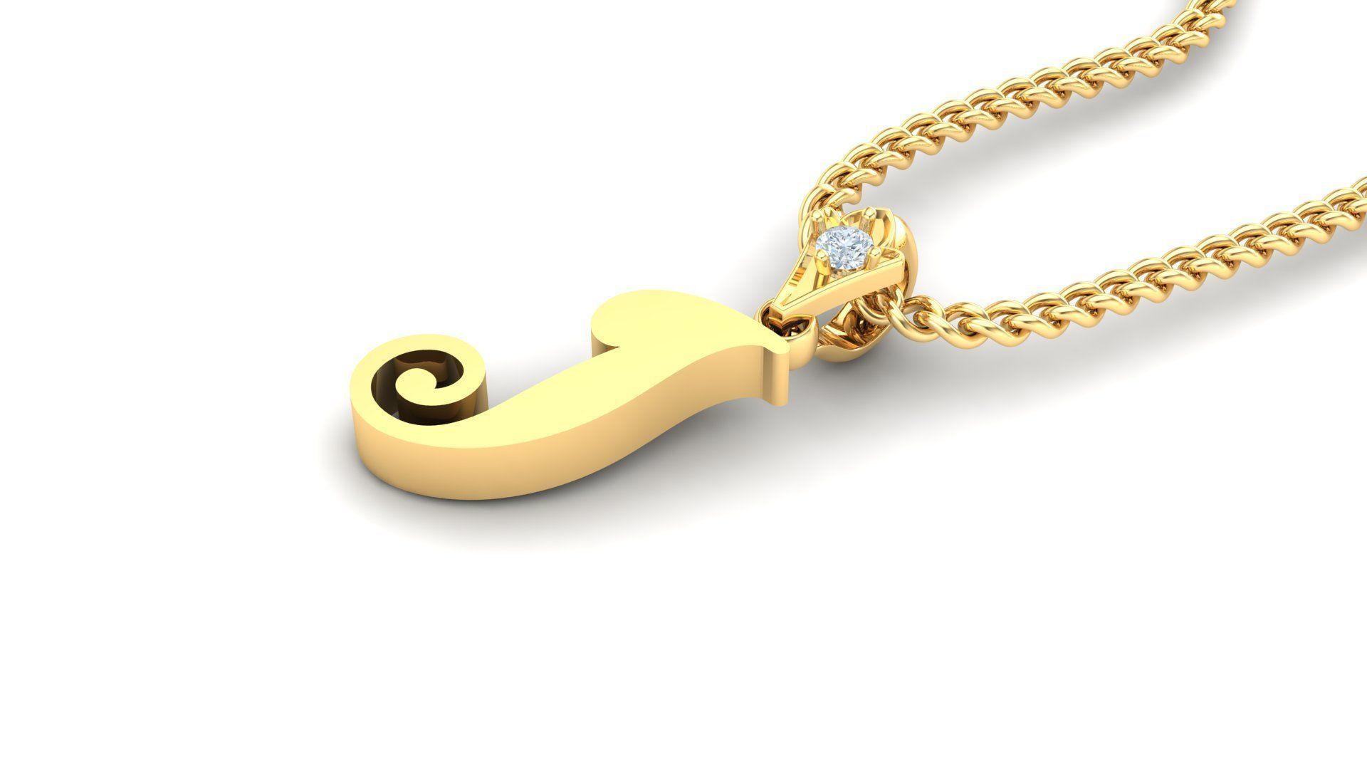 I Letter Version 3 3D print model_5