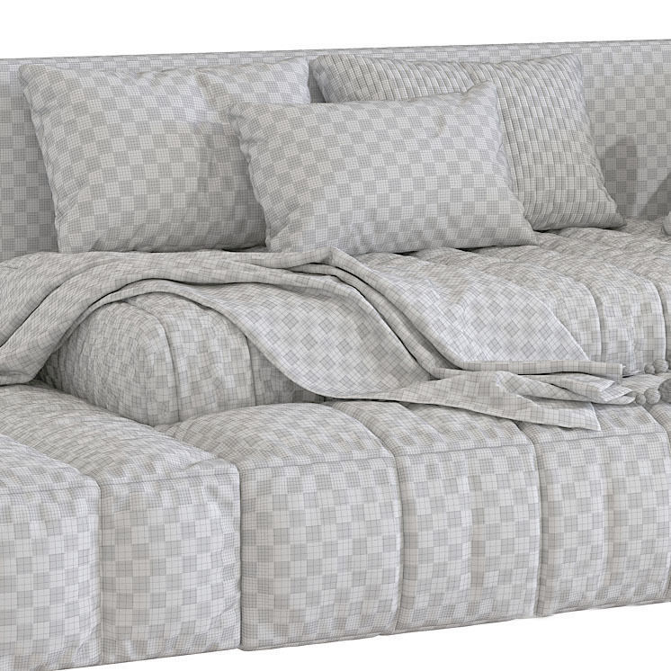 Child bed 3D model_4