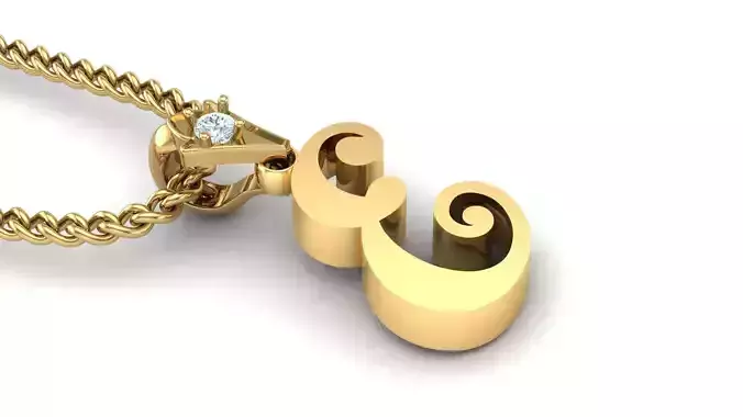 E Letter Version 3 3D print model E Letter Version 3 3D print model