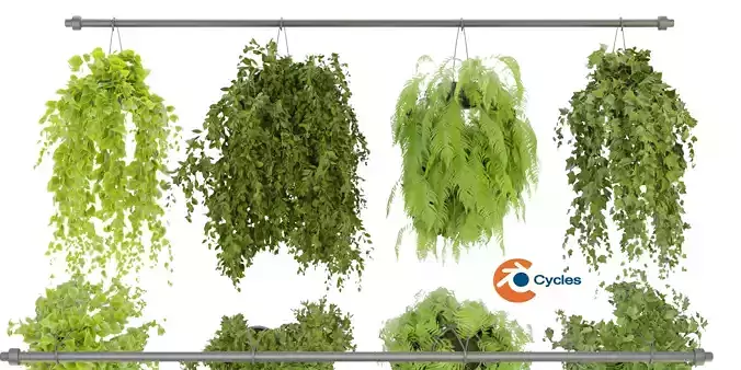 Collection plant vol 360  - blender model 