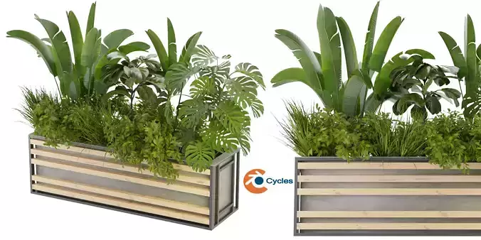 Collection plant vol 361 - blender model 