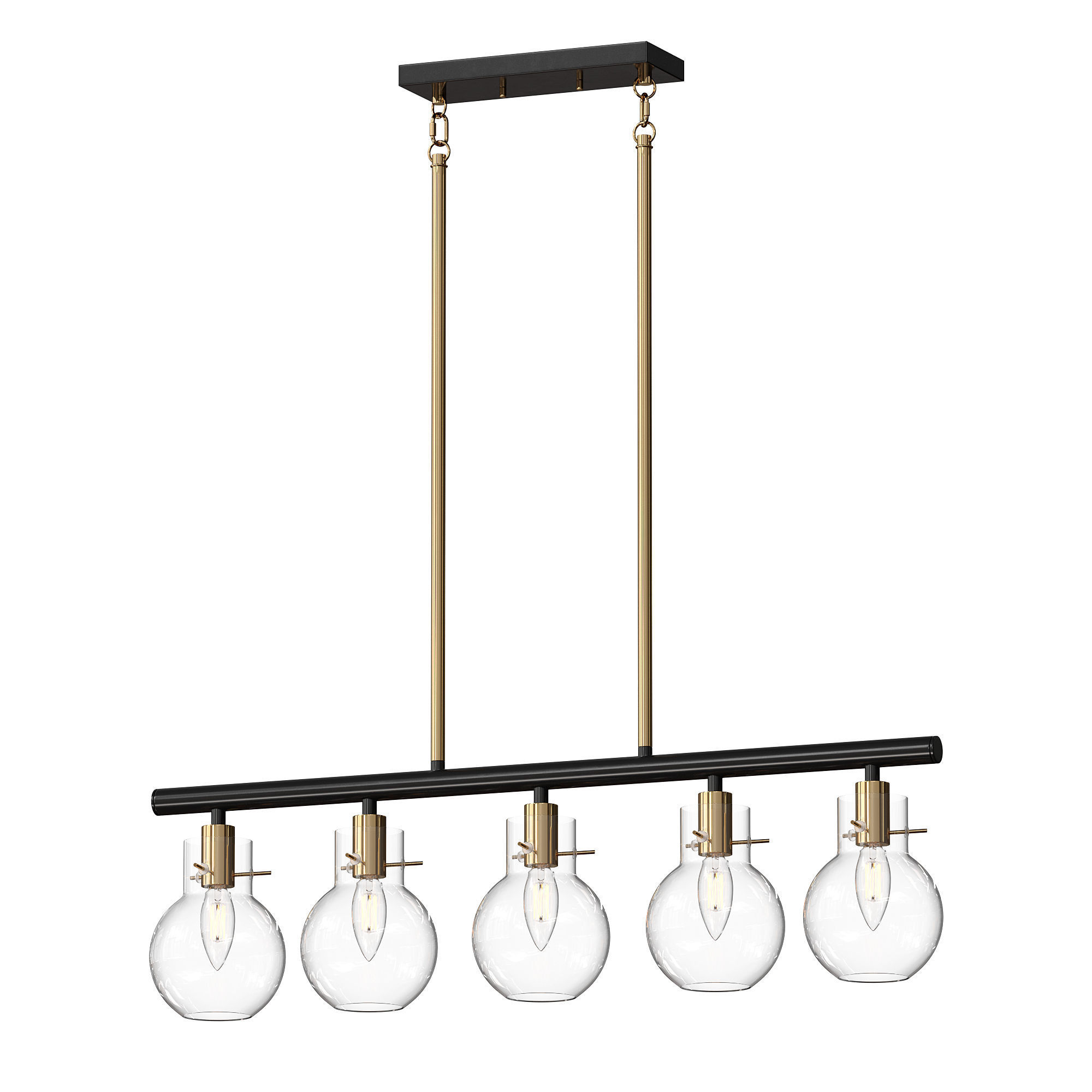 Satilla 5 Light Kitchen 3D model_1