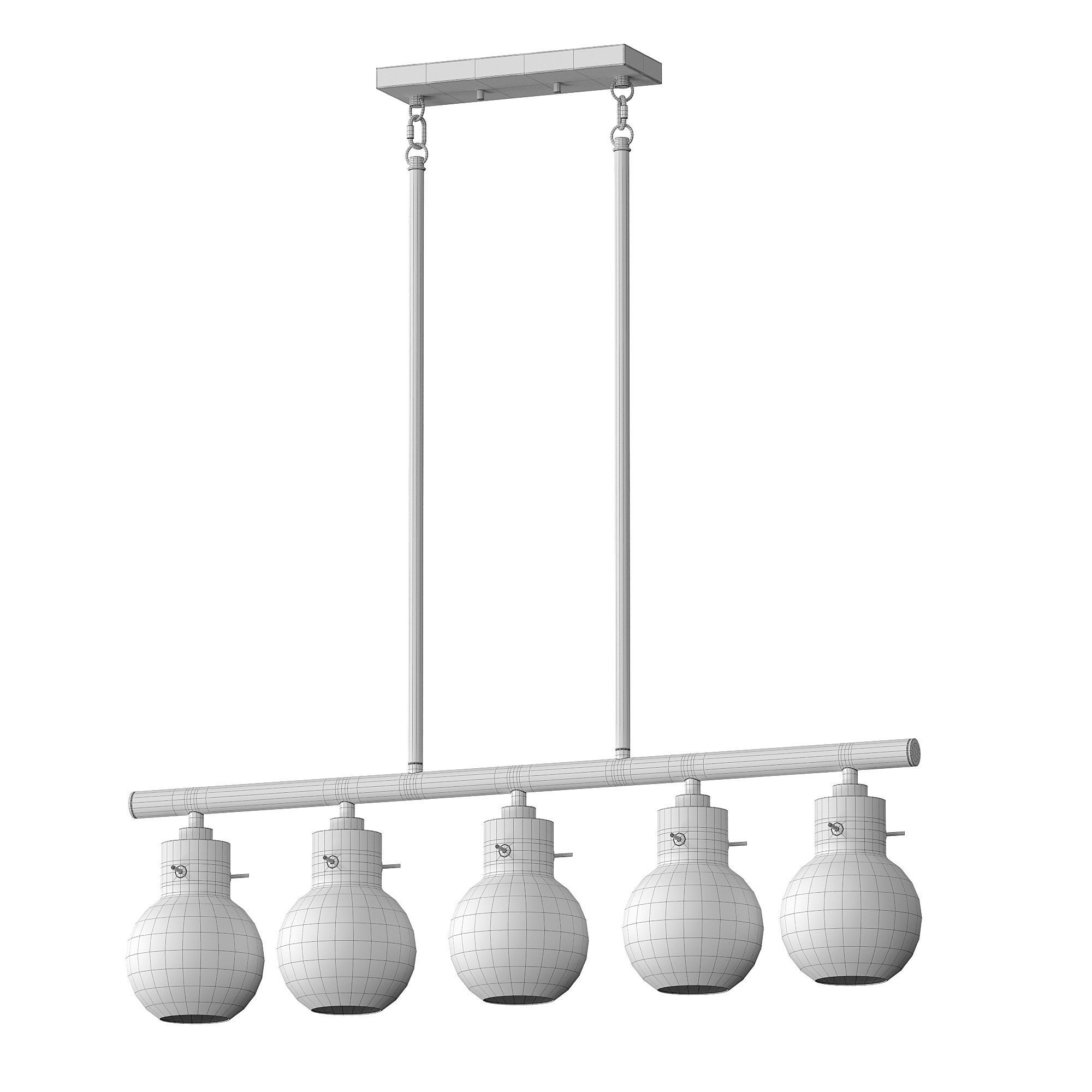 Satilla 5 Light Kitchen 3D model_2