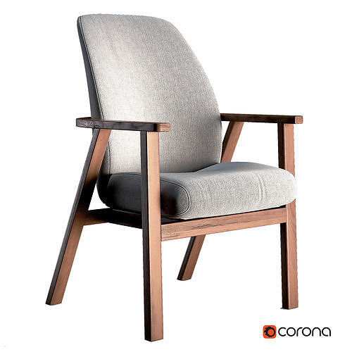 Passage chair 3D model