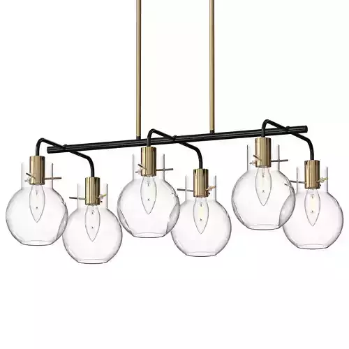 Satilla 6 Light Kitchen