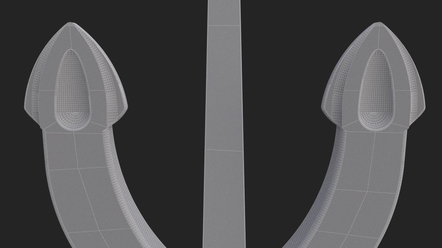 PBR 3D Model Props - Old Ship Anchor 3D model_20