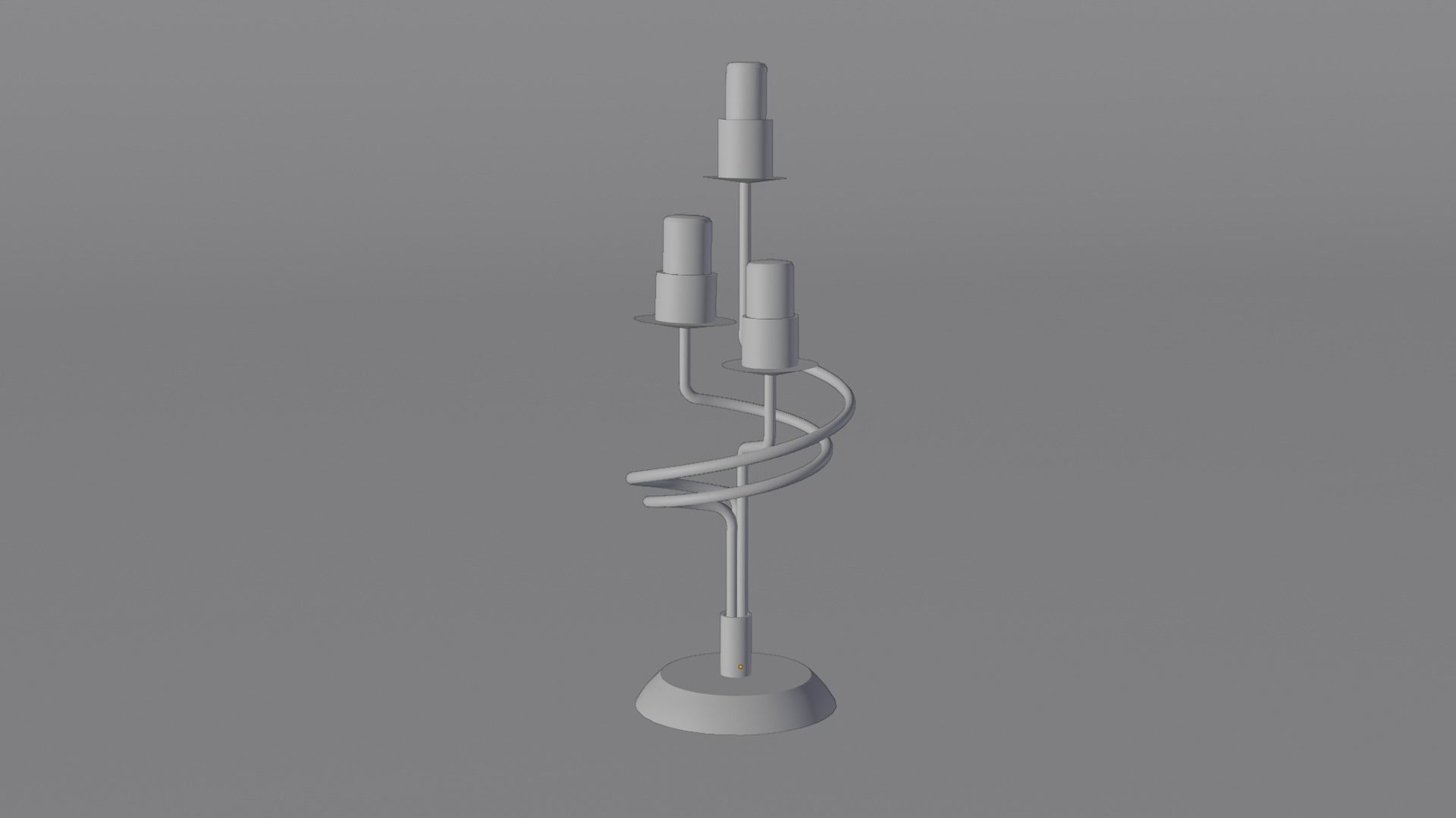 lamp for bedroom 3D model_5