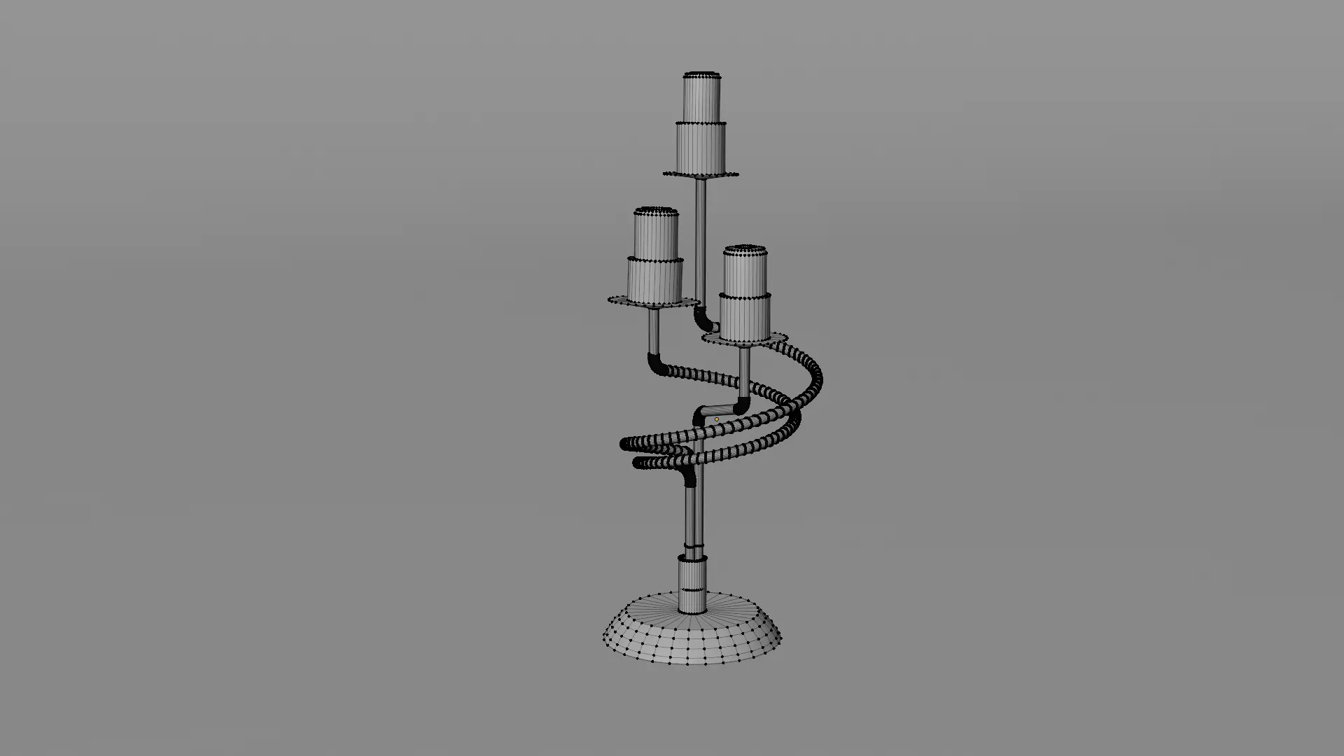 lamp for bedroom 3D model_0