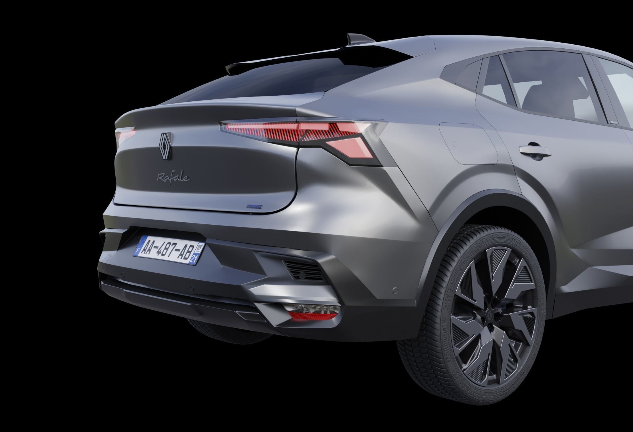 Crossover Renault Rafale 2023 3D model_3