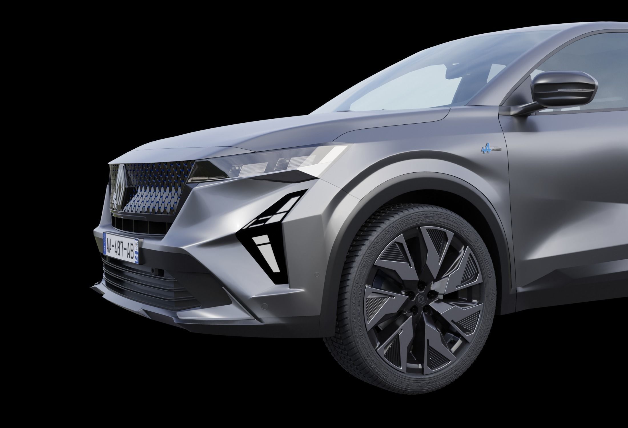 Crossover Renault Rafale 2023 3D model_4