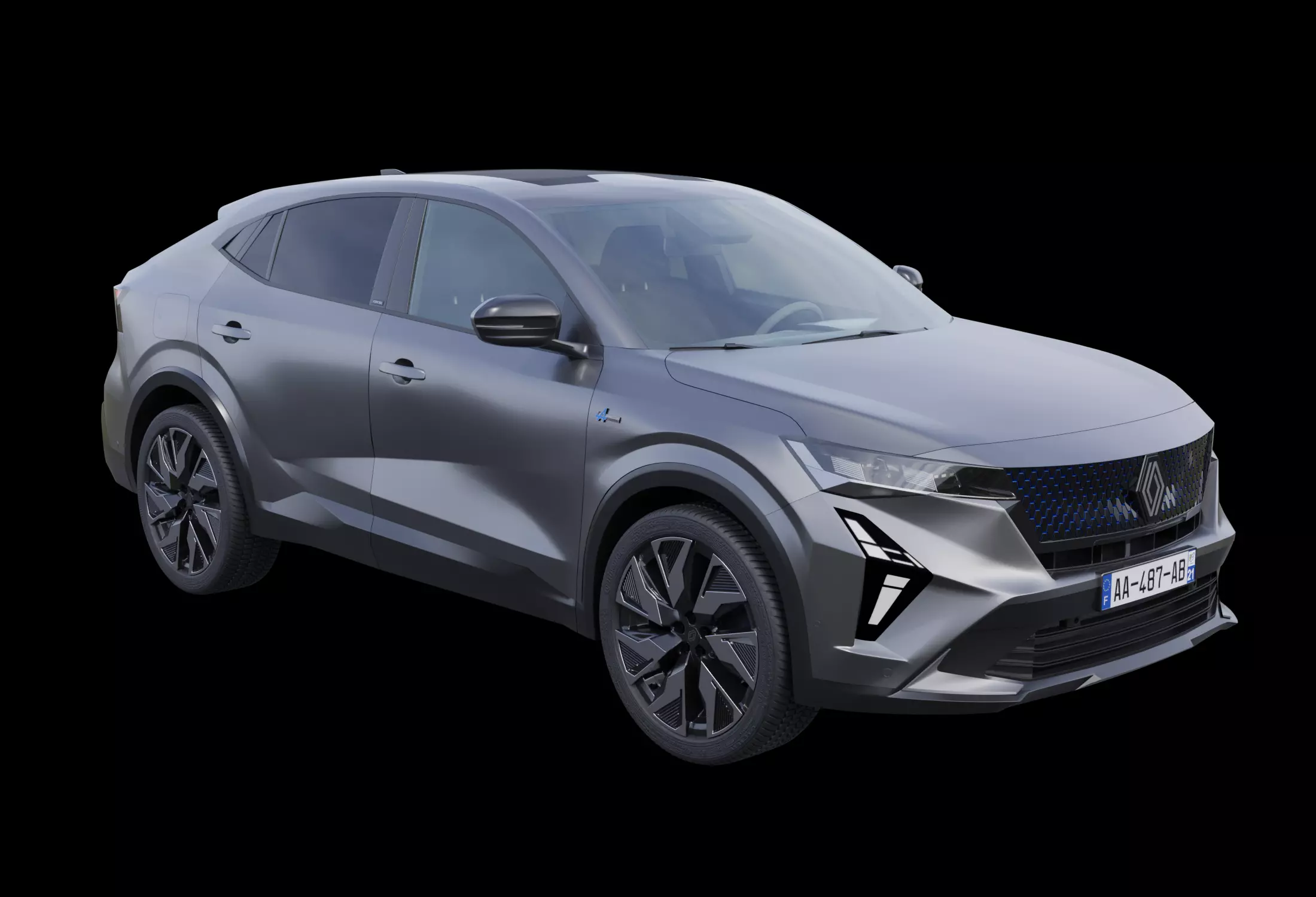 Crossover Renault Rafale 2023 3D model_0