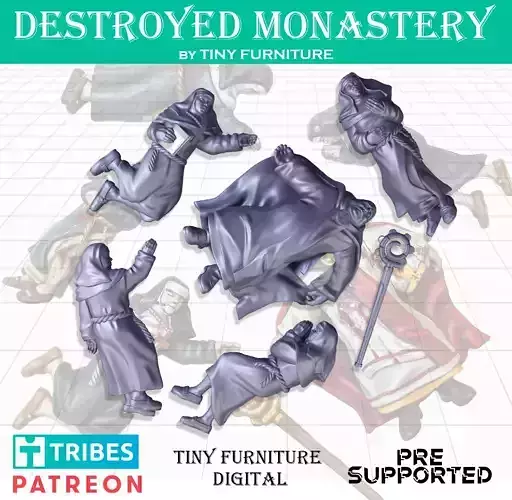 Destroyed Monastery - Harvest of War