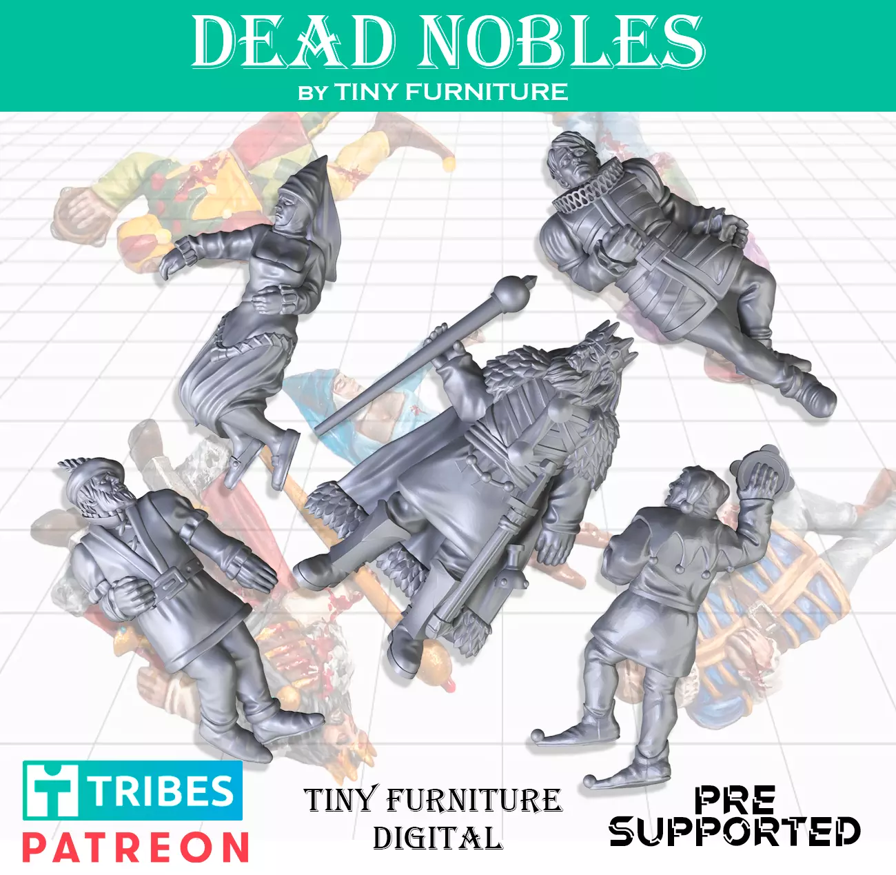 Dead Nobles - Harvest of War 3D print model_0