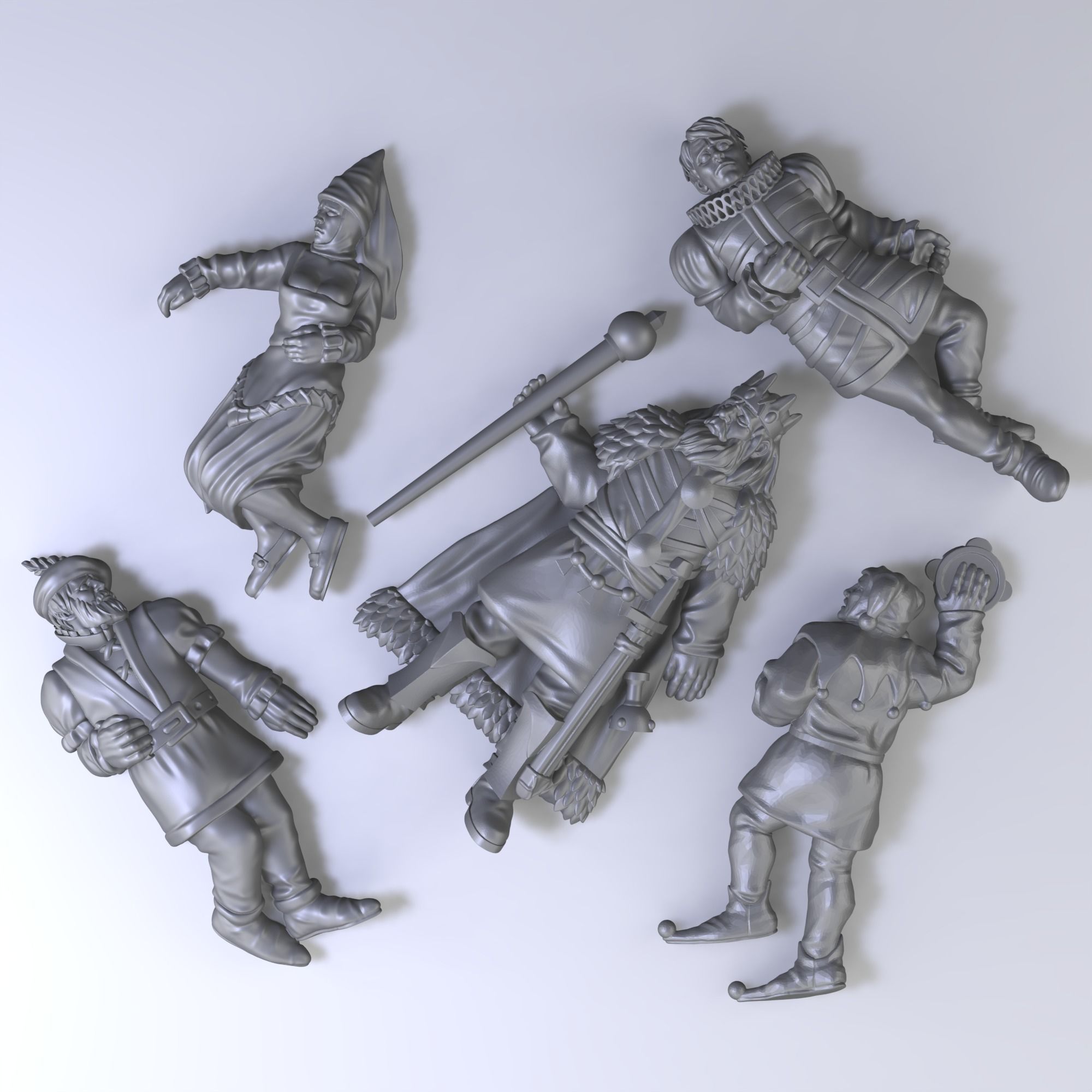 Dead Nobles - Harvest of War 3D print model_2