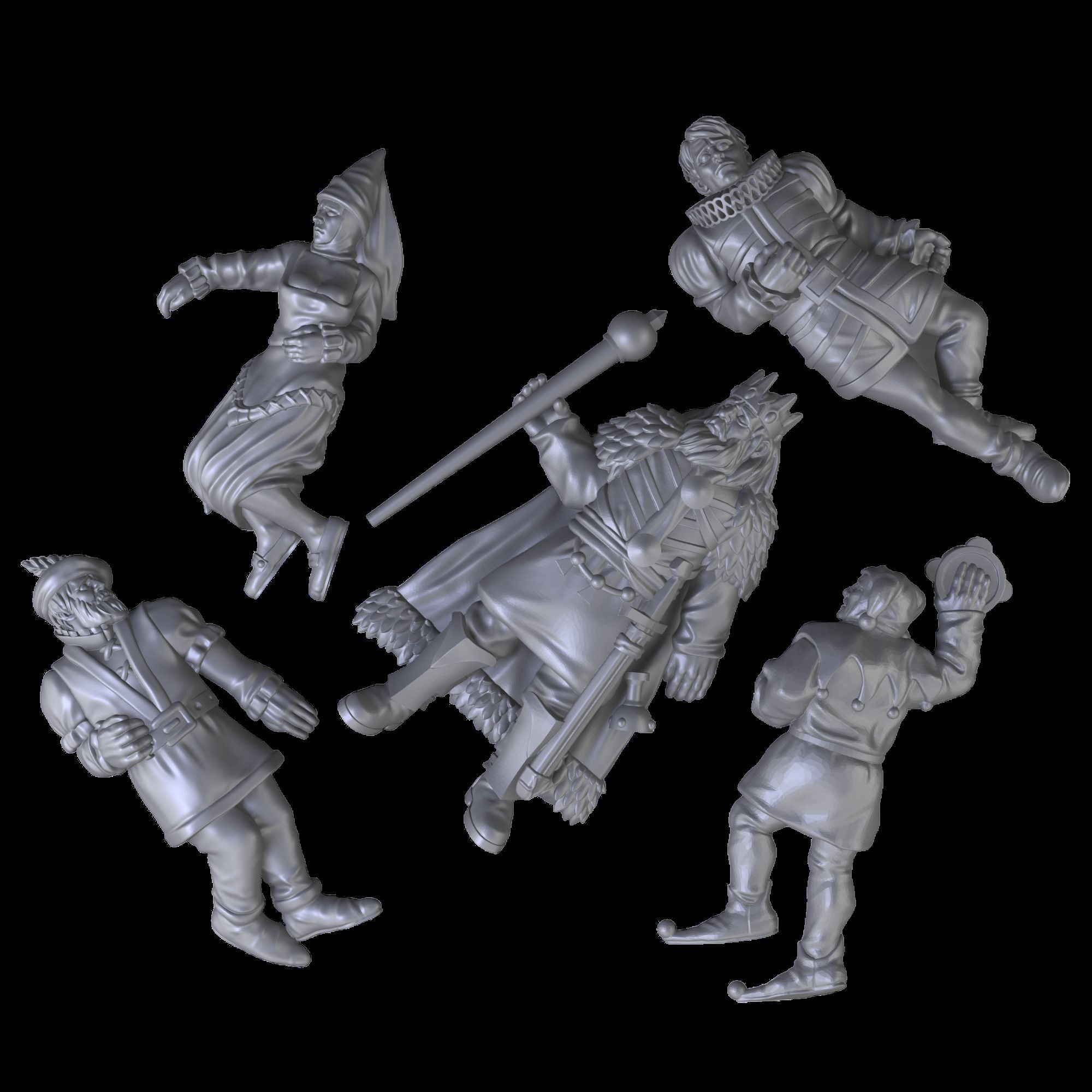 Dead Nobles - Harvest of War 3D print model_3