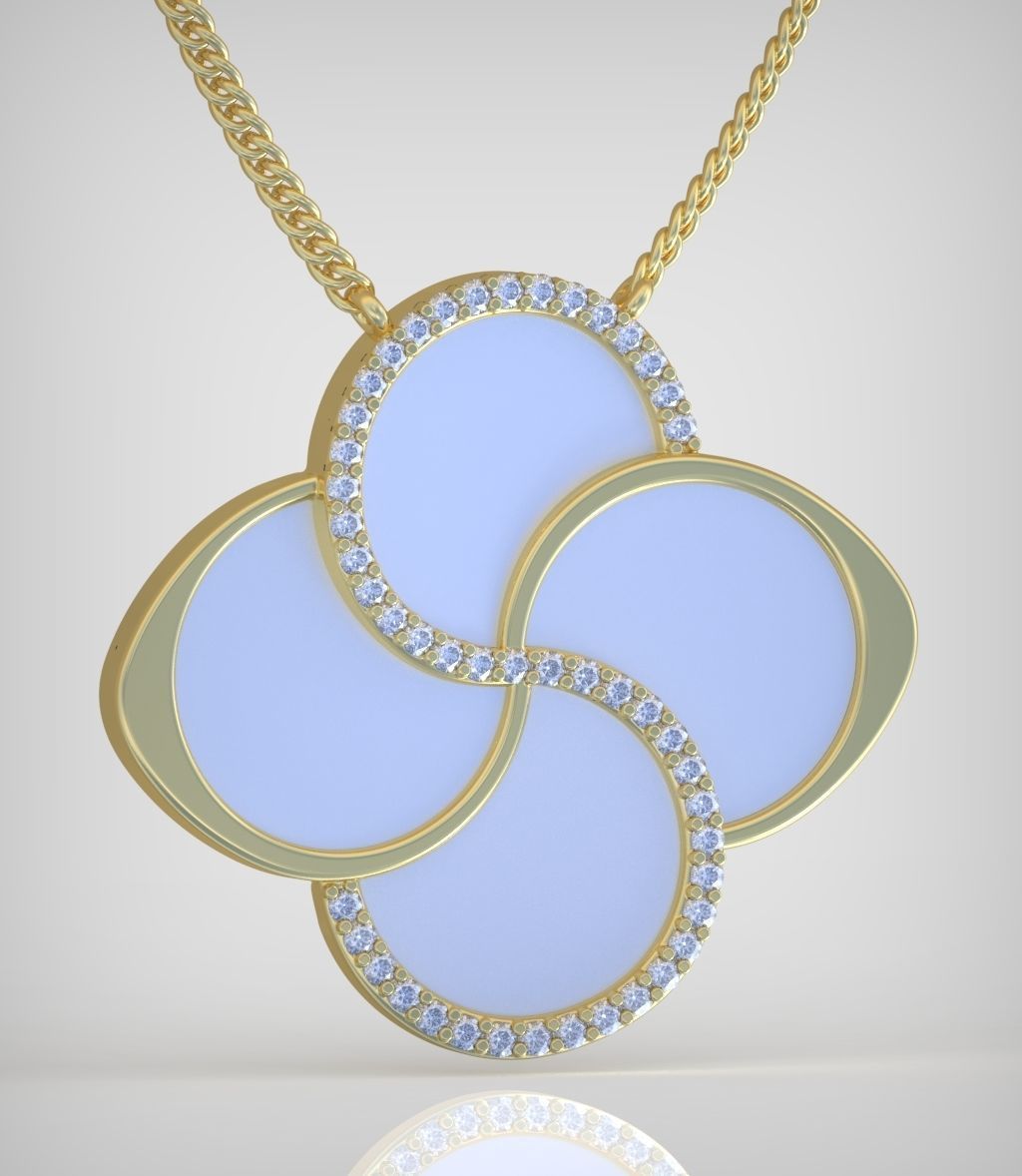 Pendant model 3D 0266 printable model10 3D print model_2