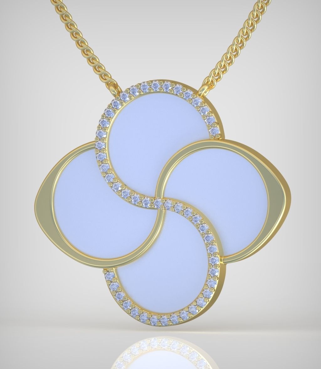 Pendant model 3D 0266 printable model10 3D print model_5