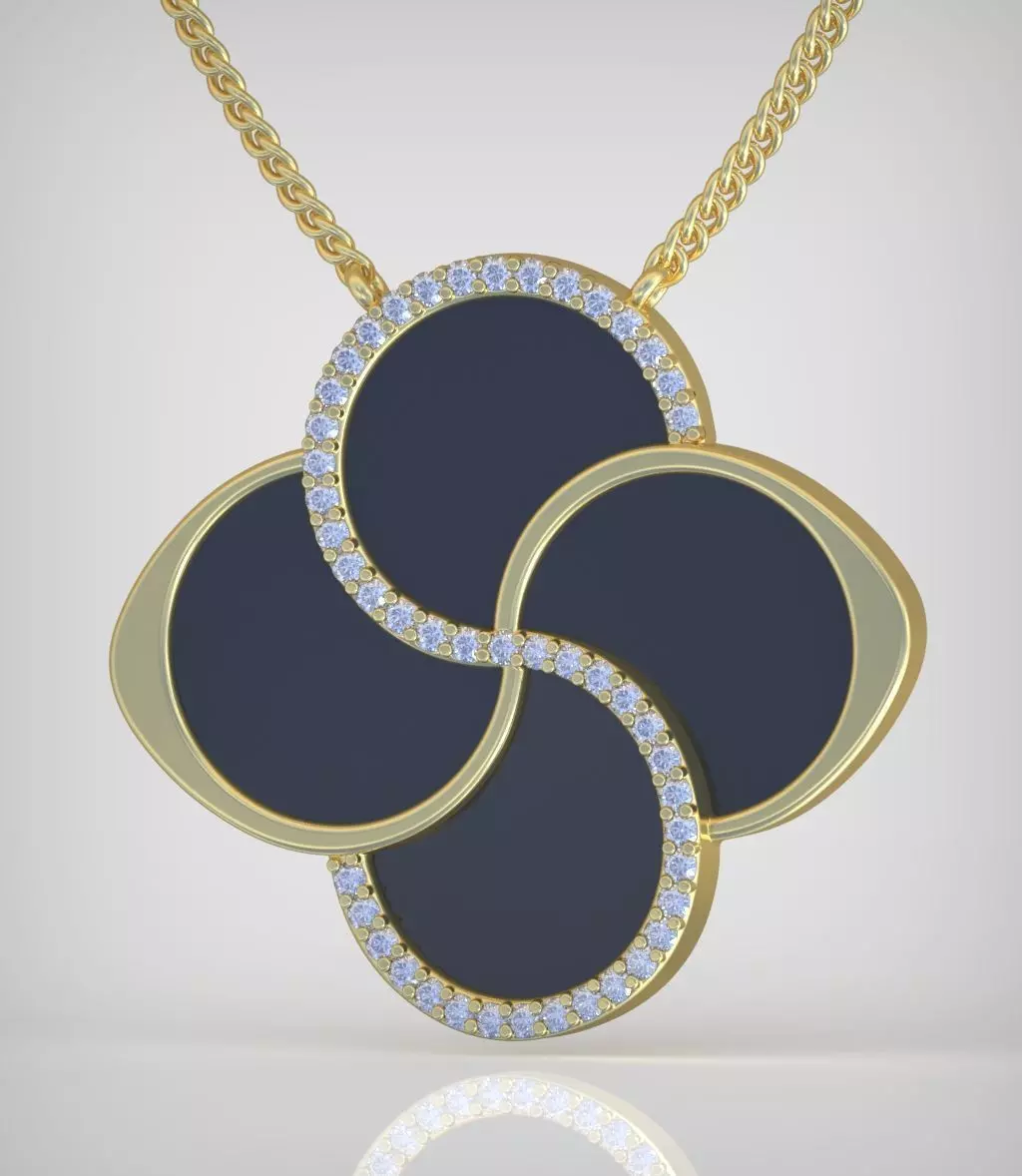 Pendant model 3D 0266 printable model10 3D print model_0