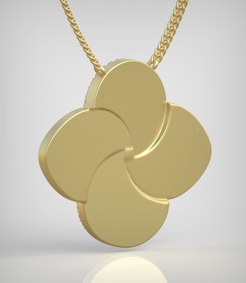 Pendant model 3D 0266 printable model10 3D print model_9