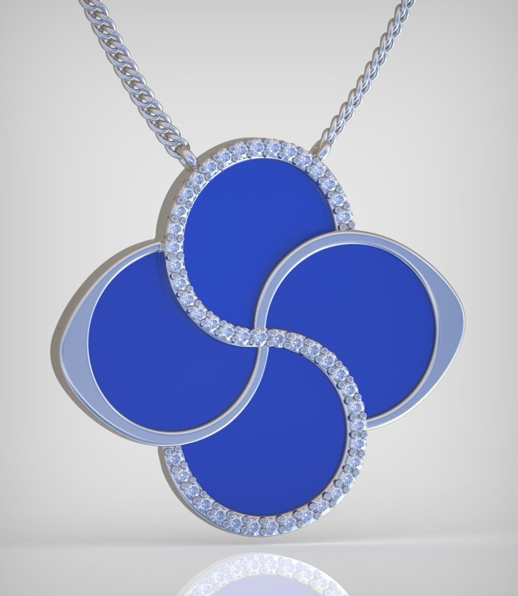 Pendant model 3D 0266 printable model10 3D print model_3