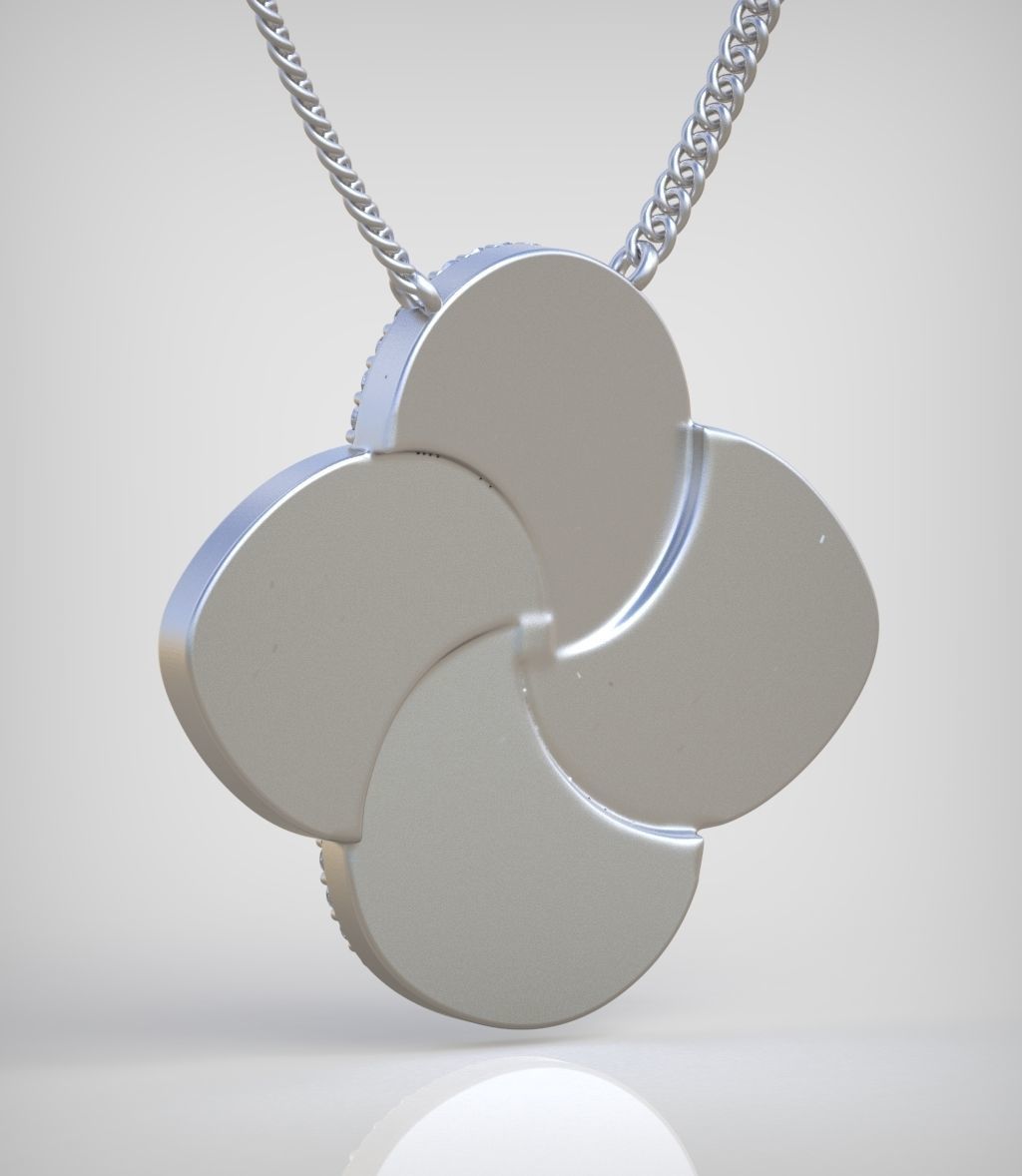Pendant model 3D 0266 printable model10 3D print model_8