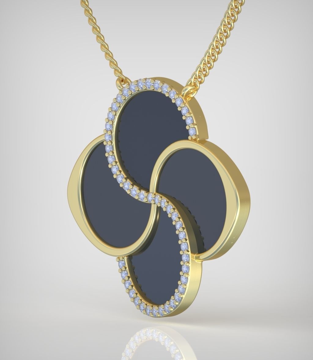 Pendant model 3D 0266 printable model10 3D print model_1