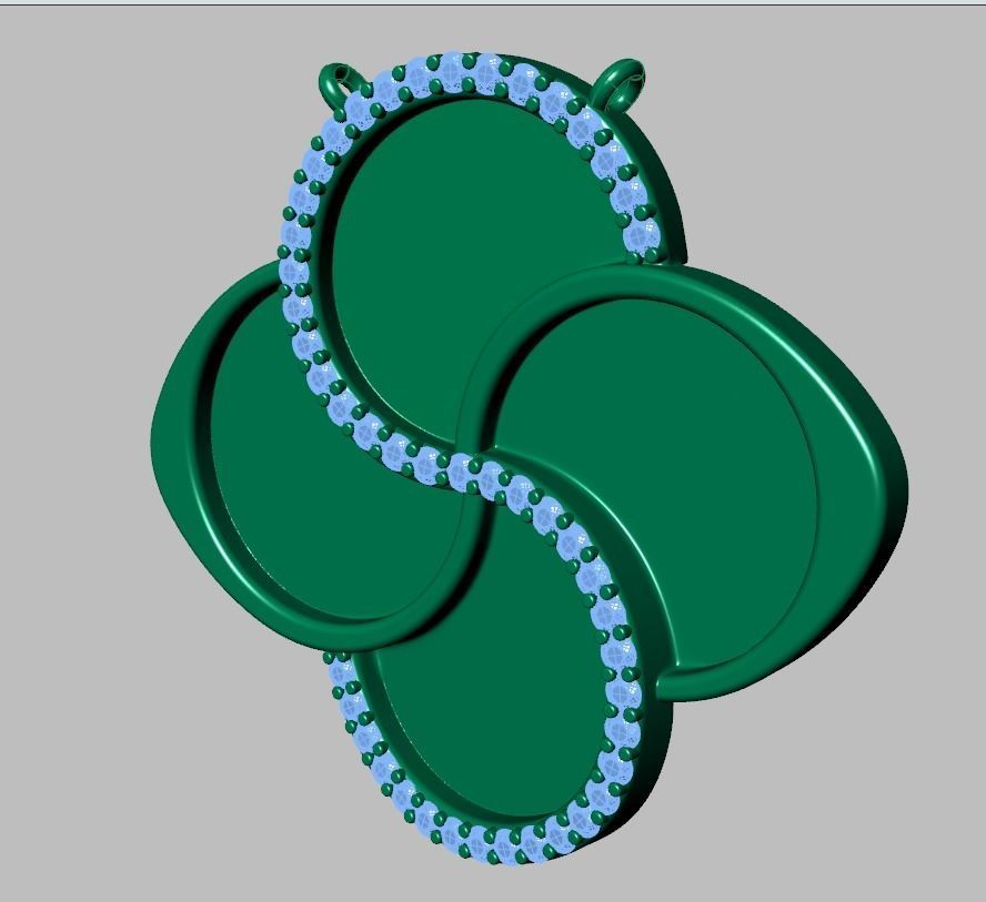 Pendant model 3D 0266 printable model10 3D print model_13