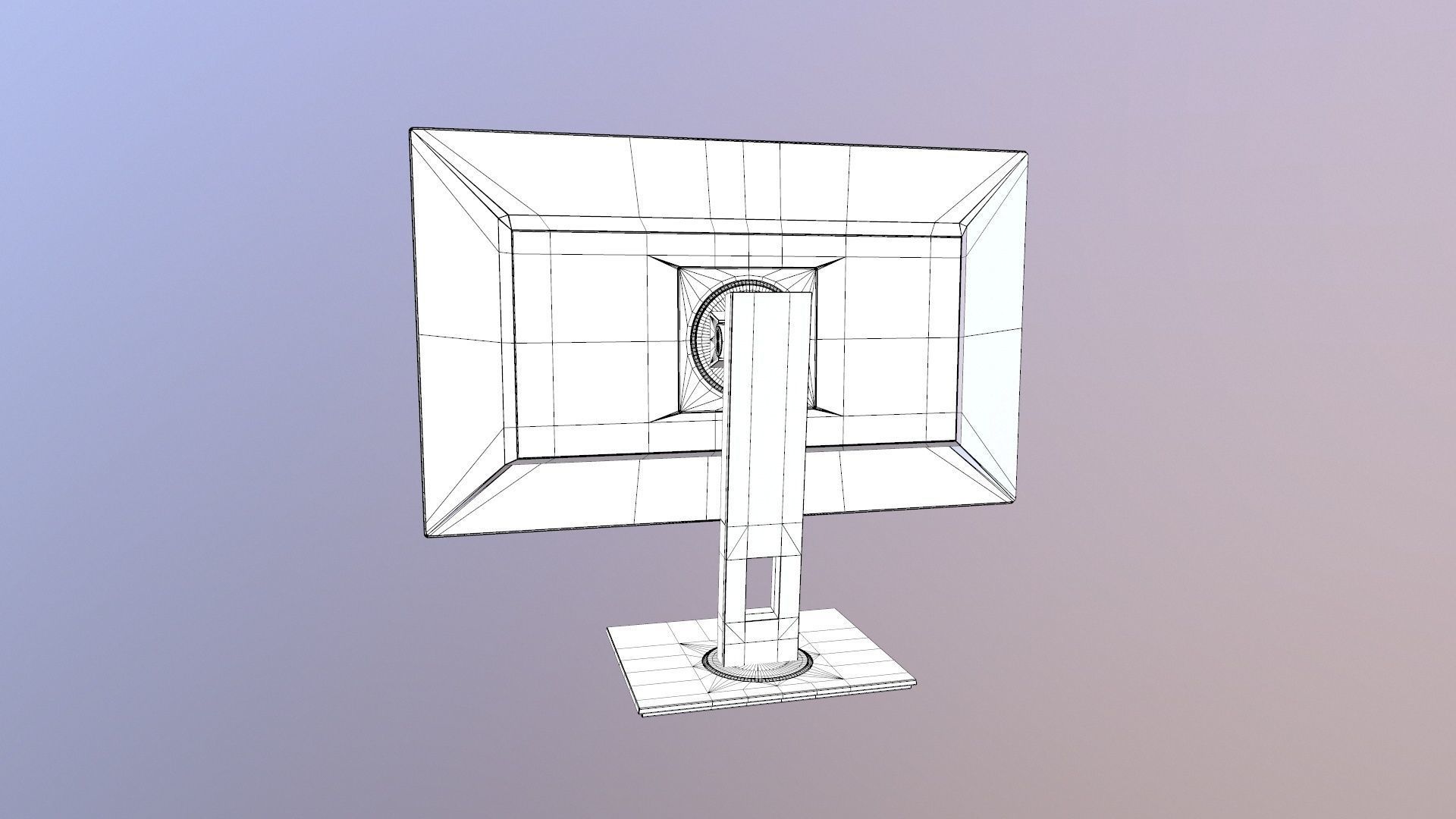 ASUS Monitor 3D model_16