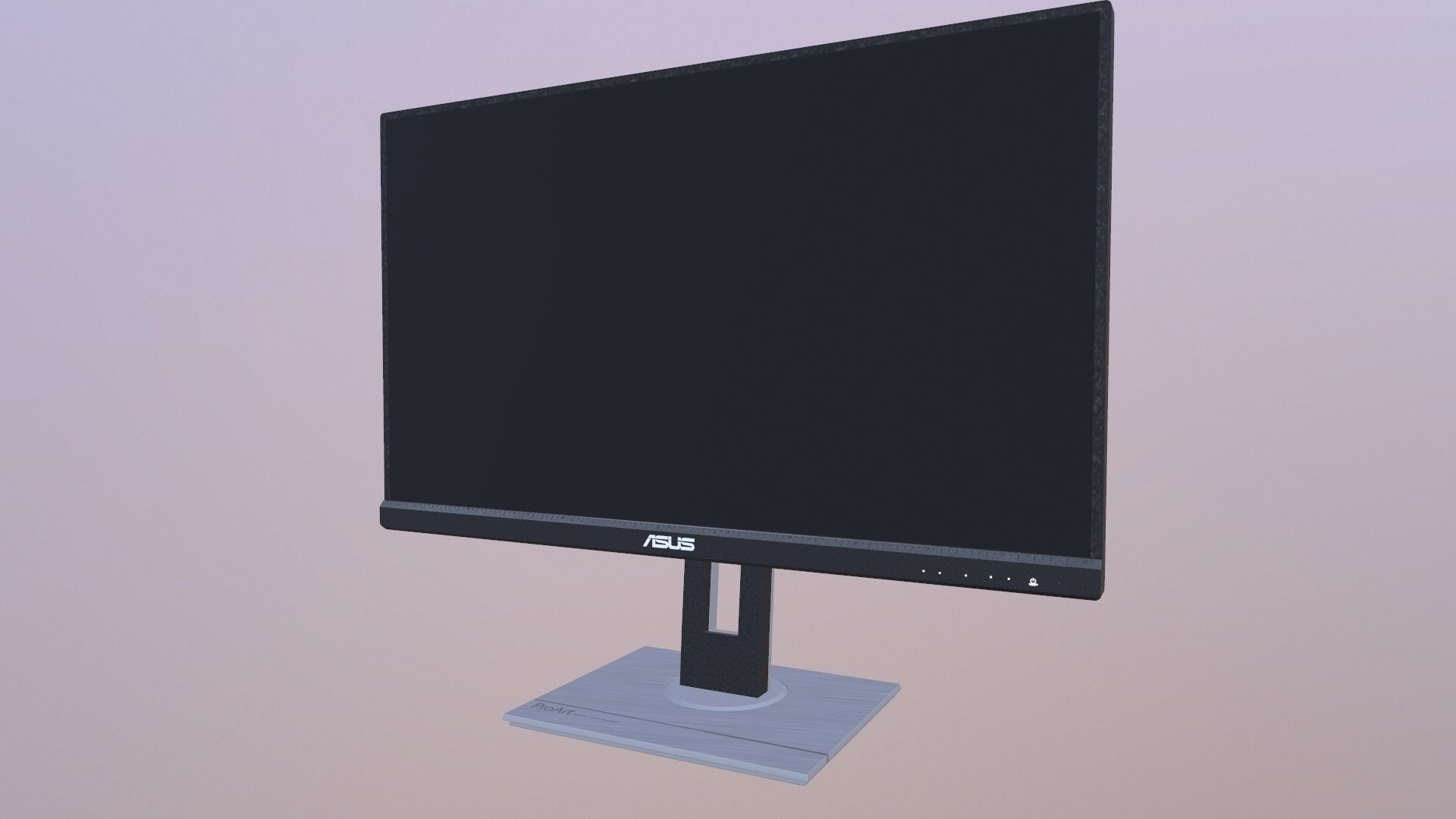 ASUS Monitor 3D model_2