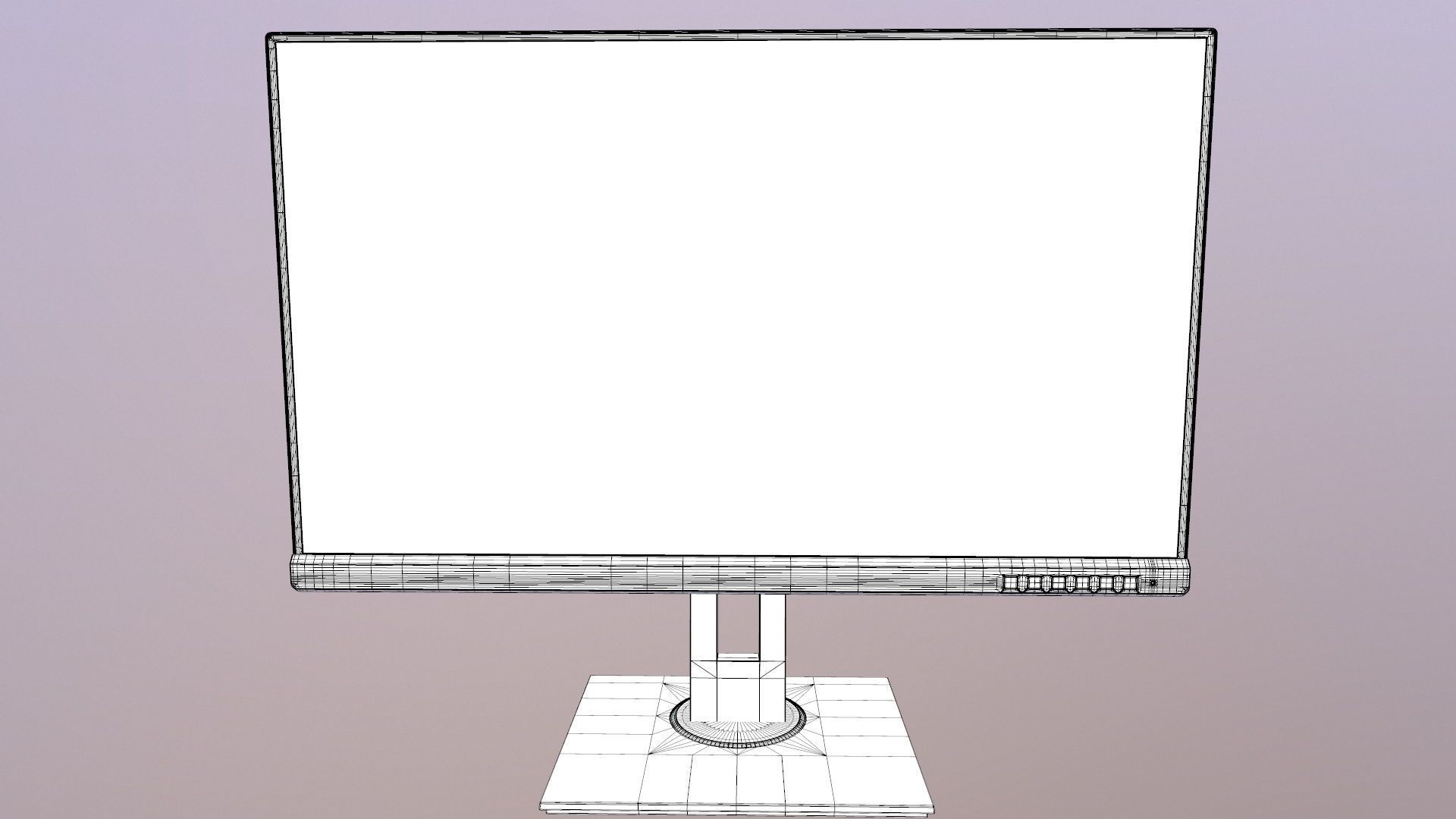 ASUS Monitor 3D model_12