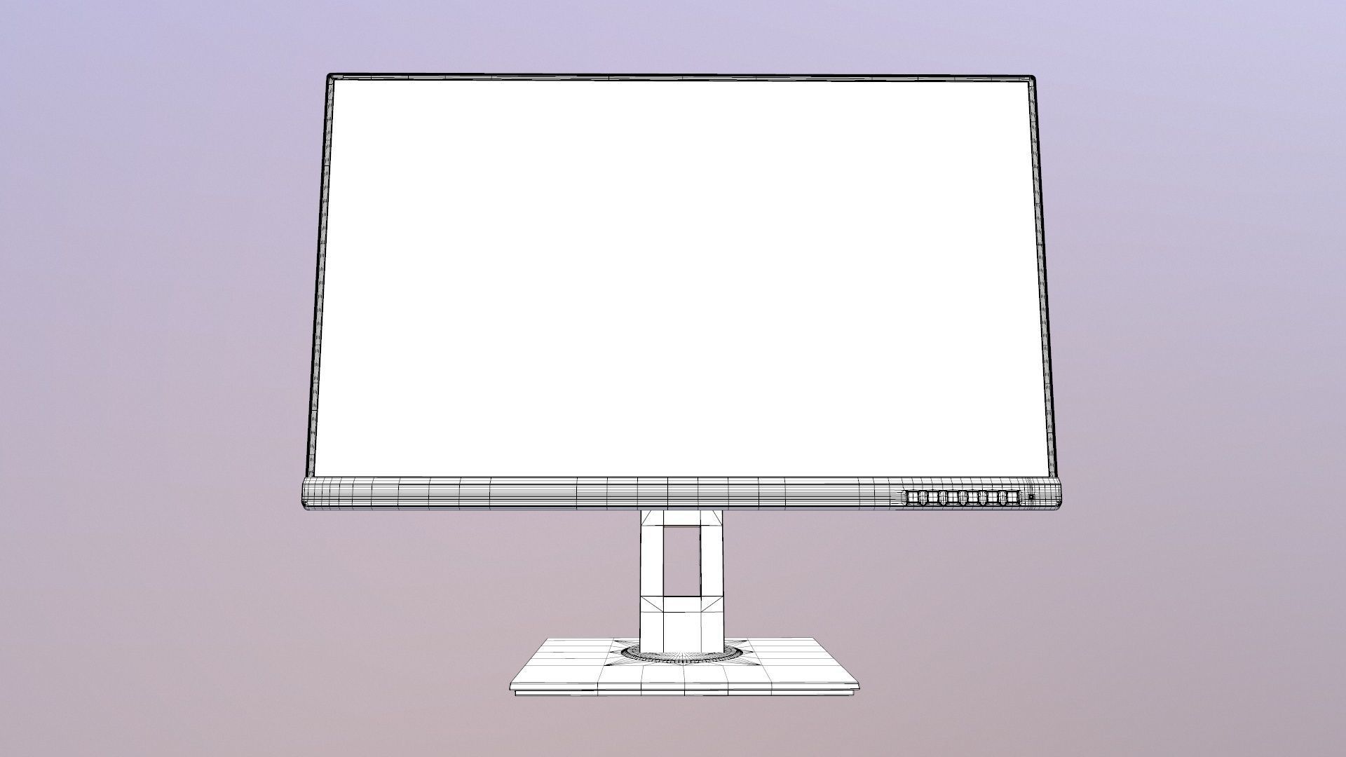 ASUS Monitor 3D model_13