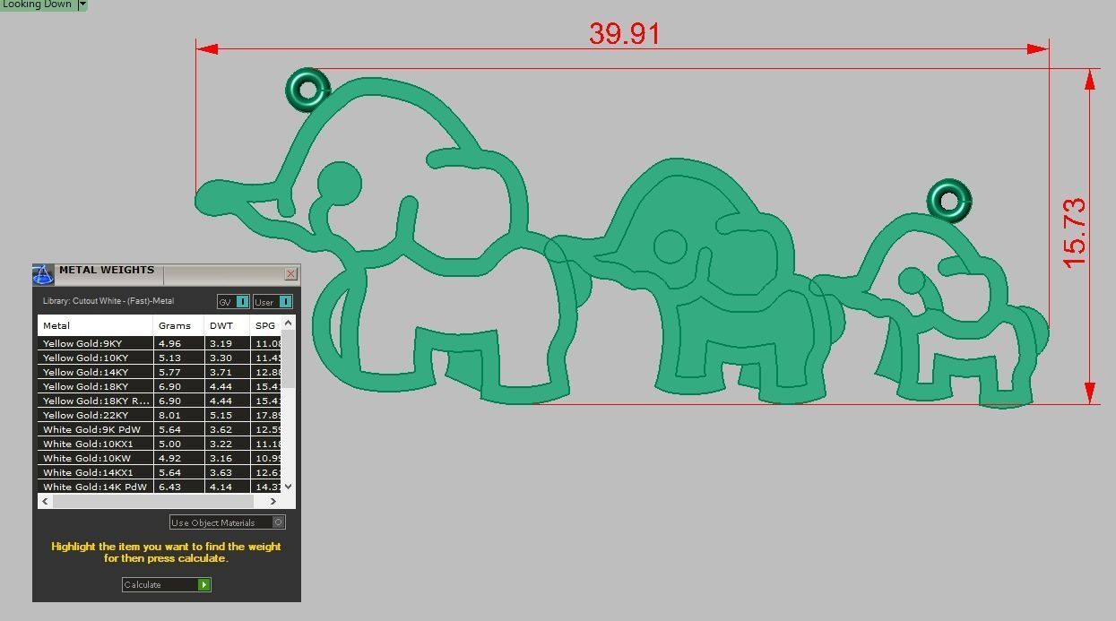 Pendant model 3D 0225 printable model 3D print model_9