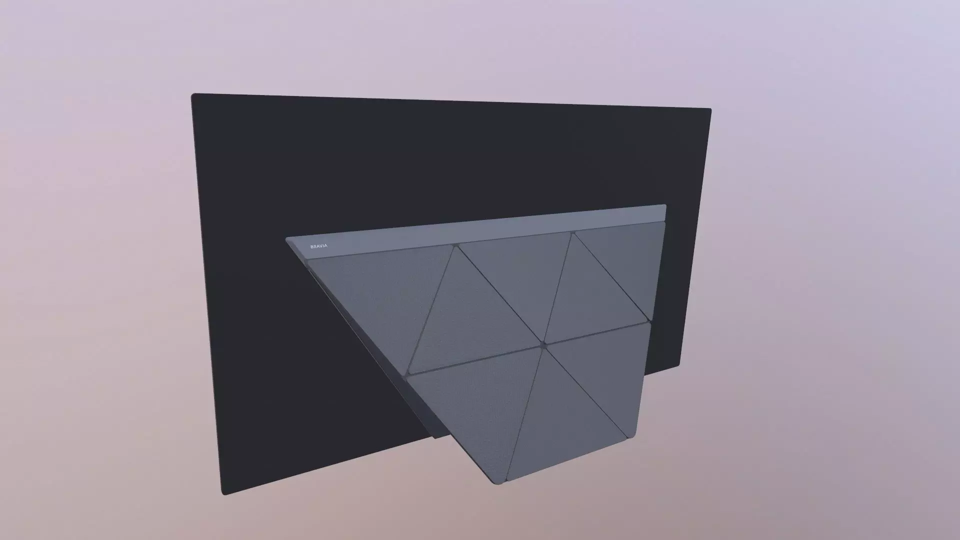 BRAVIA LED 3D model_0