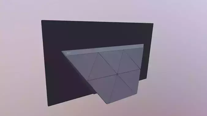 BRAVIA LED 3D model