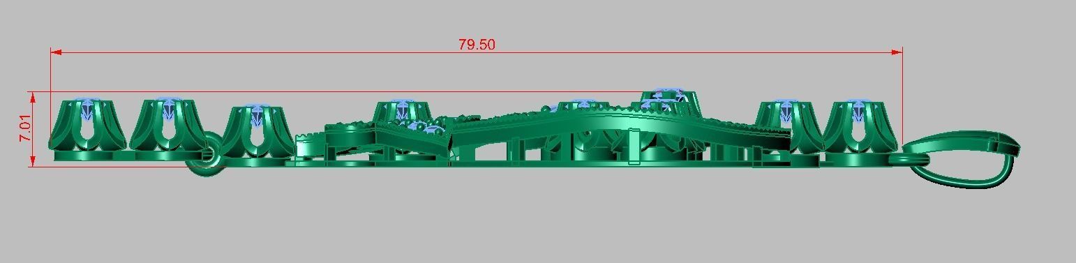 Pendant model 3D 0228 printable model 3D print model_8