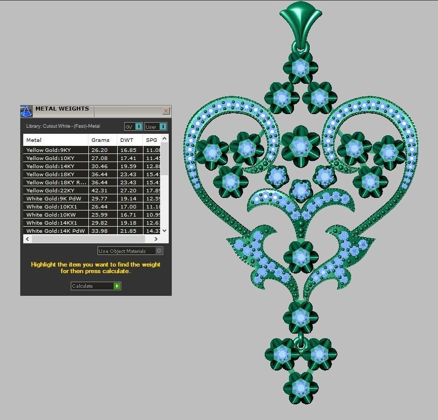 Pendant model 3D 0228 printable model 3D print model_13