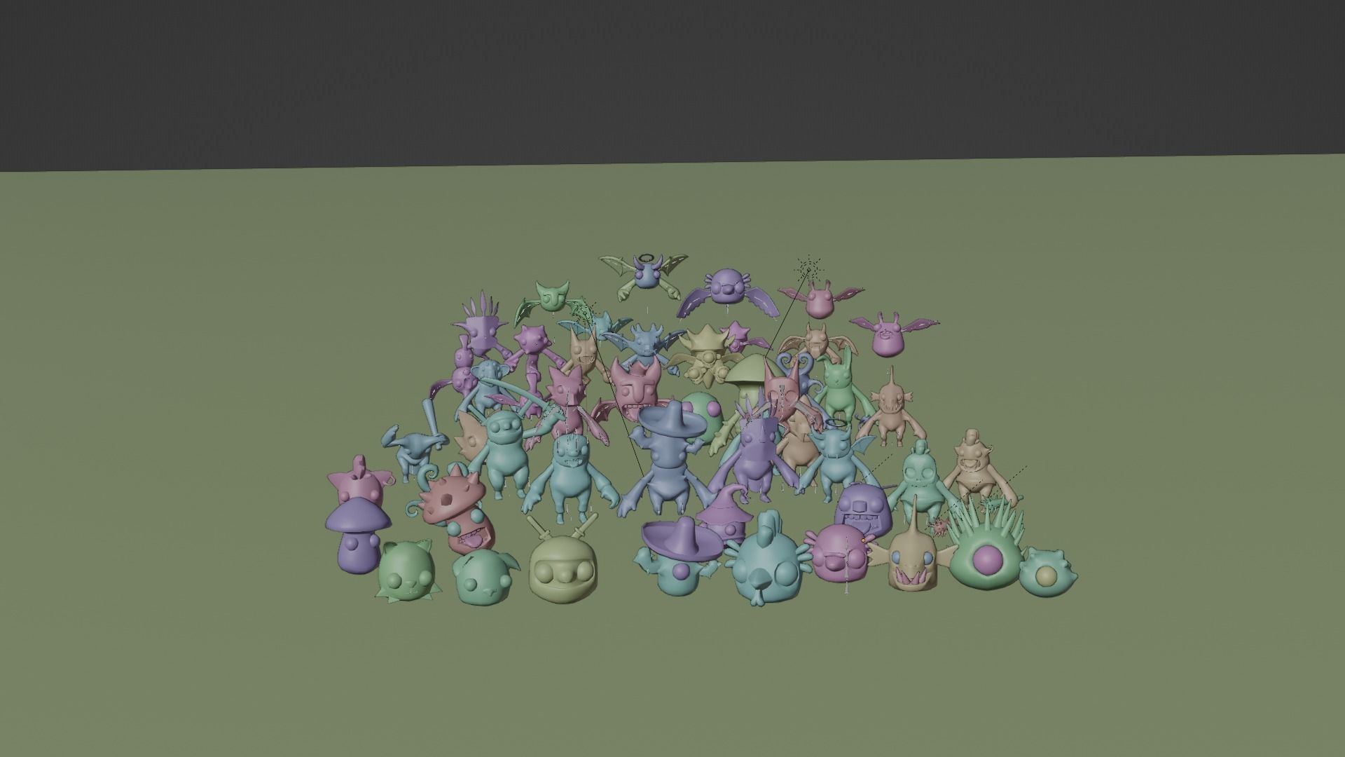 Monster Pack  3D model_53