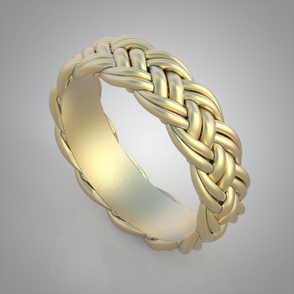 Diamond ring 0486 3D printable model 17 3D print model_5