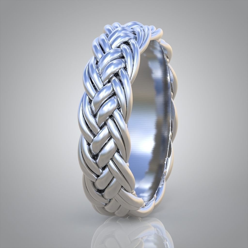 Diamond ring 0486 3D printable model 17 3D print model_7
