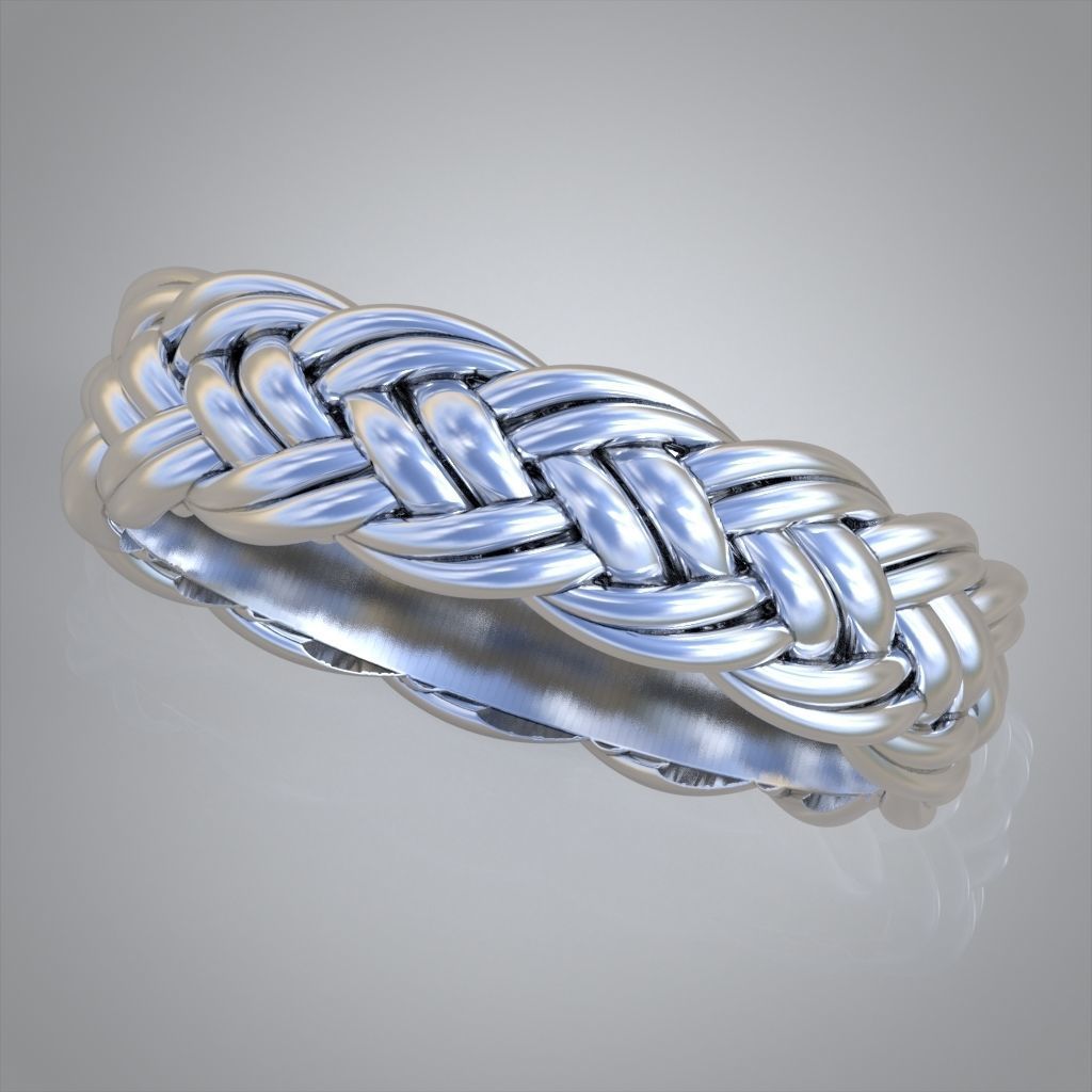 Diamond ring 0486 3D printable model 17 3D print model_3