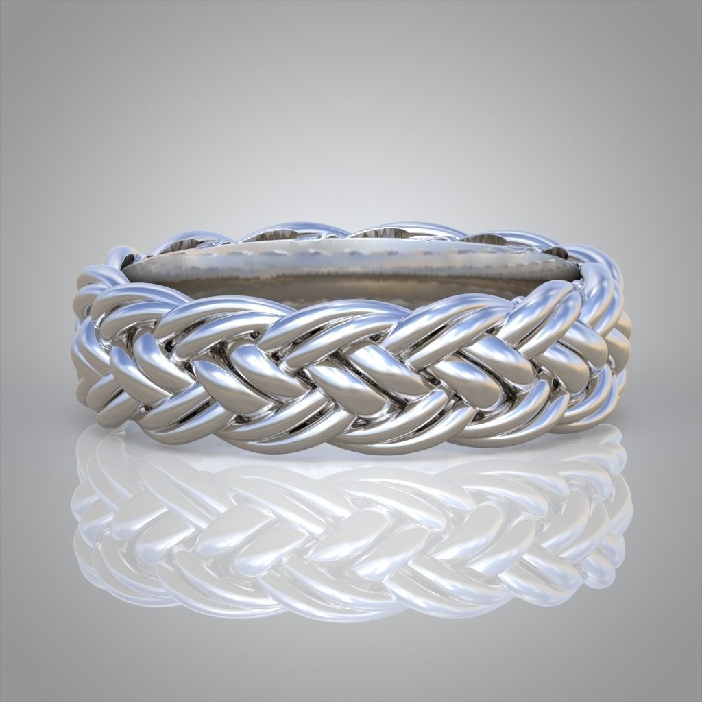 Diamond ring 0486 3D printable model 17 3D print model_1